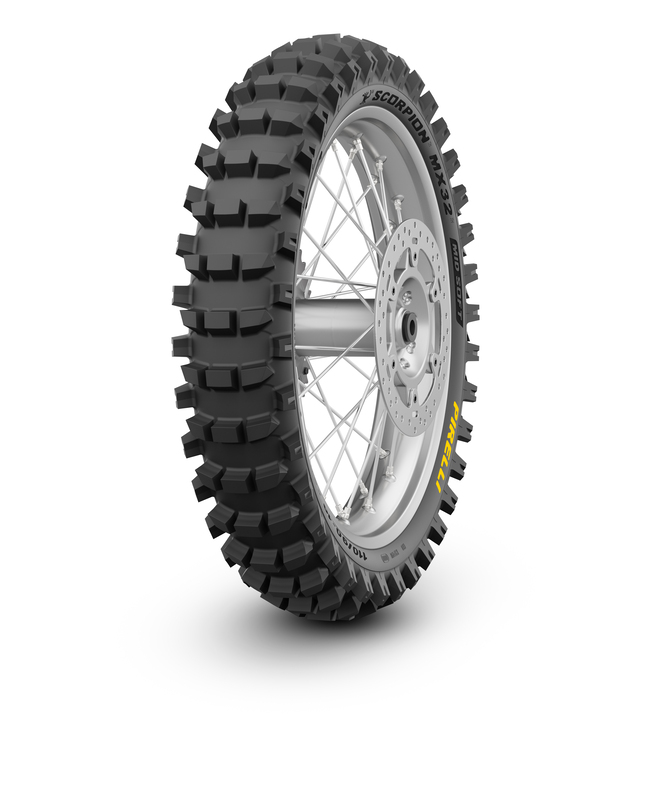 Pneu PIRELLI SCORPION MX32 MID SOFT 120/90-19 NHS 66M TT